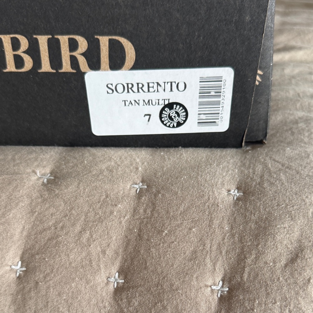 Freebird Tan Leather Sandals - Picture 2 of 6